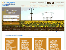 Tablet Screenshot of nereus.hu